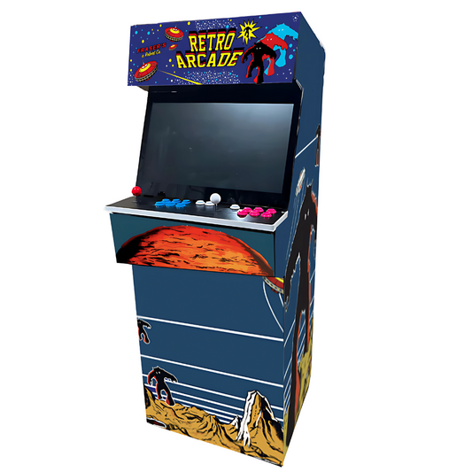 Retro Invaders Full Upright Arcade